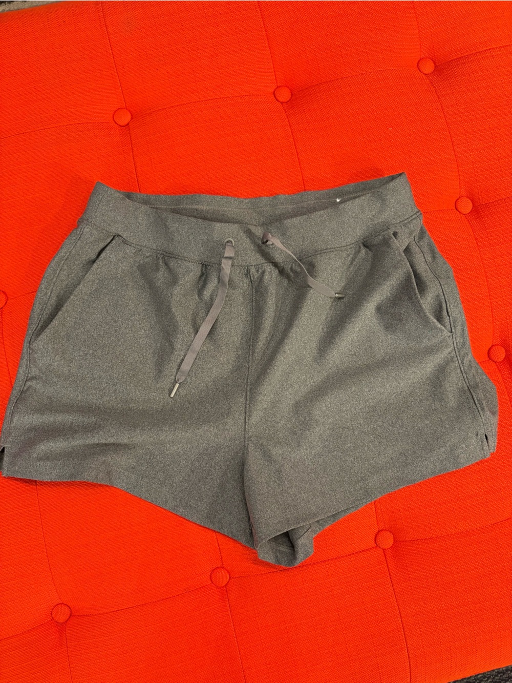 Women’s Casual Drawstring Shorts - Dark Gray